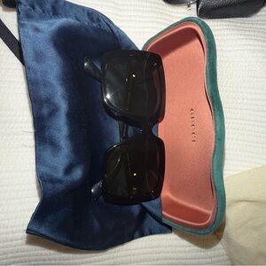 Gucci Black Sunglasses with Case